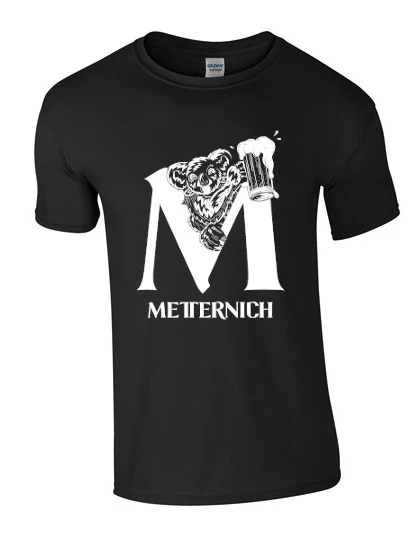 Metternich  - Logo, schwarz, XL